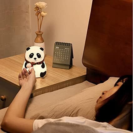 Touch Silicone Panda Light ā Night Light for Kids, Girls & Boys | Cute Bedroom Decor for Women | Valentine Special