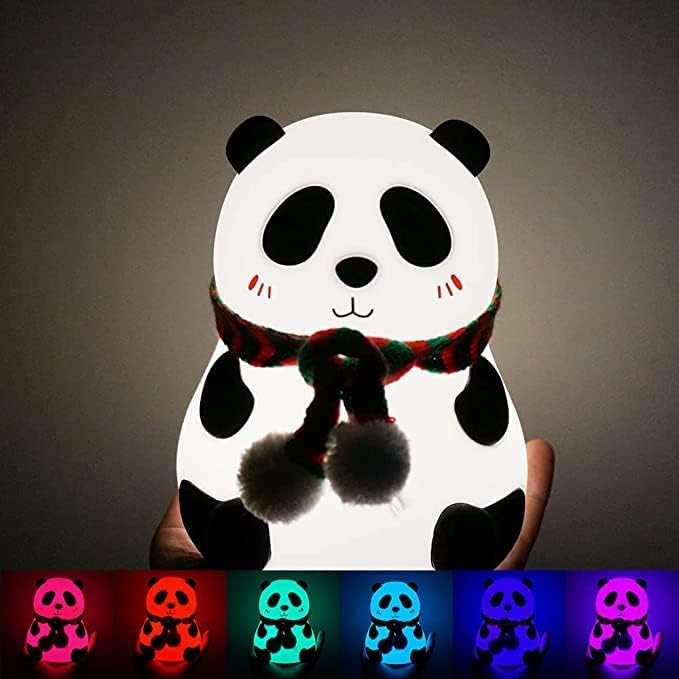 Touch Silicone Panda Light ā Night Light for Kids, Girls & Boys | Cute Bedroom Decor for Women | Valentine Special