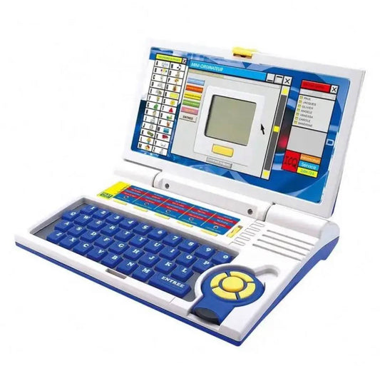 Kids Learning Laptop Notebook Toy With 20 Fun Activity Learning Modes To Learn Alphabet,Words,Numbers,Play Games&Music-Learning Educational Computer for Kids Ages 3+ with Mouse,Multicolor
